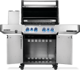 P500VRSIBPSS - Prestige 500 avec brûleurs latéral et arrière infrarouges, stainless steel, propane - BBQ Québec