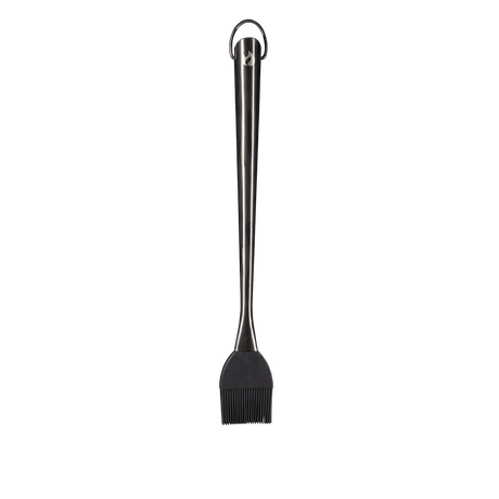Pinceau à badigeonner en acier inoxydable de couleur titanium BBQ Québec - BBQ Québec