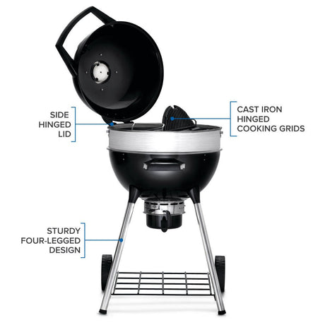 PRO22K - LEG - 3 - Napoleon - PRO22 Charcoal Kettle - BBQ Québec