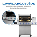 PRO500VXRSIBPSS - Gril Prestige PRO 500 au propane avec technologie intelligente - BBQ Québec