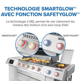 PRO665VXRSIBNSS - Gril Prestige PRO 665 Élite au gaz naturel avec technologie intelligente et boîte à fumage électrique - BBQ Québec