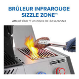 PRO665VXRSIBNSS - Gril Prestige PRO 665 Élite au gaz naturel avec technologie intelligente et boîte à fumage électrique - BBQ Québec