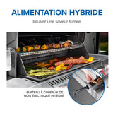 PRO665VXRSIBNSS - Gril Prestige PRO 665 Élite au gaz naturel avec technologie intelligente et boîte à fumage électrique - BBQ Québec