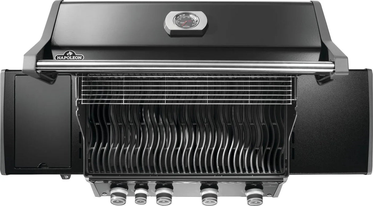RP525SIBNK - 2 - Napoleon Rogue PRO 525 au gaz naturel avec brûleur latéral infrarouge, noir - BBQ Québec