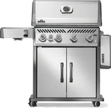 RP525SIBNSS - 2 - Napoléon Rogue PRO 525 au gaz naturel avec brûleur latéral infrarouge, acier inoxydable - BBQ Québec