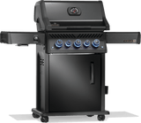 RPS425RSIBPK - 2 - PHM - PRO - S 425 PHANTOM avec brûleurs latéral et arrière infrarouges, noir mat, noir mat - BBQ Québec