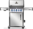 RPS425RSIBPSS - 2 - Napoleon Rogue PRO - S 425 au propane avec brûleurs latéral et arrière infrarouges, acier inoxydable - BBQ Québec