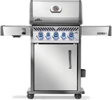 RPS425RSIBPSS - 2 - Napoleon Rogue PRO - S 425 au propane avec brûleurs latéral et arrière infrarouges, acier inoxydable - BBQ Québec