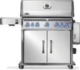 RPS625RSIBNSS - 2 - Napoleon Rogue PRO - S 625 au gaz naturel avec brûleurs latéral et arrière infrarouges, acier inoxydable - BBQ Québec
