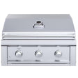 Ruby3B - LP – Ruby 30" à 3 brûleurs Pro - Sear avec lumières DEL, grille de saisie haute température, propane - BBQ Québec