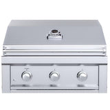 Ruby3B - LP – Ruby 30" à 3 brûleurs Pro - Sear avec lumières DEL, grille de saisie haute température, propane - BBQ Québec