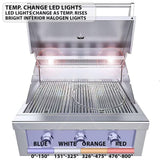 Ruby3B - LP – Ruby 30" à 3 brûleurs Pro - Sear avec lumières DEL, grille de saisie haute température, propane - BBQ Québec