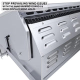 Ruby4B - NG – Ruby 36" à 4 brûleurs Pro - Sear avec lumières DEL, grille de saisie haute température – gaz naturel - BBQ Québec