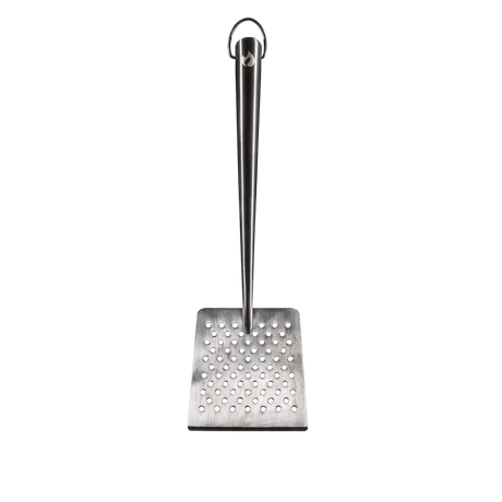 Spatule en acier inoxydable de couleur titanium BBQ Québec - BBQ Québec