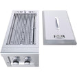 SUN13CPRO - LP – Brûleur compagnon Pro 13" avec grilles de cuisson, support à saveur et lumière d’accentuation DEL – propane - BBQ Québec