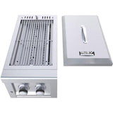 SUN13CPRO - LP – Brûleur compagnon Pro 13" avec grilles de cuisson, support à saveur et lumière d’accentuation DEL – propane - BBQ Québec