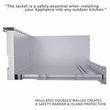 SUNJK29 – Enceinte de 29" pour grils avec découpe maximale de 23" L x 12" H x 22" P – Compatible avec le SUN24PCB - BBQ Québec