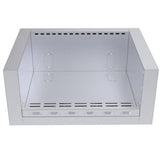 SUNJK33 – Enceinte de 33" pour grils avec découpe maximale de 26" L x 12" H x 22" P – Compatible avec les modèles RUBY3B et SUNCHSZ30 - BBQ Québec