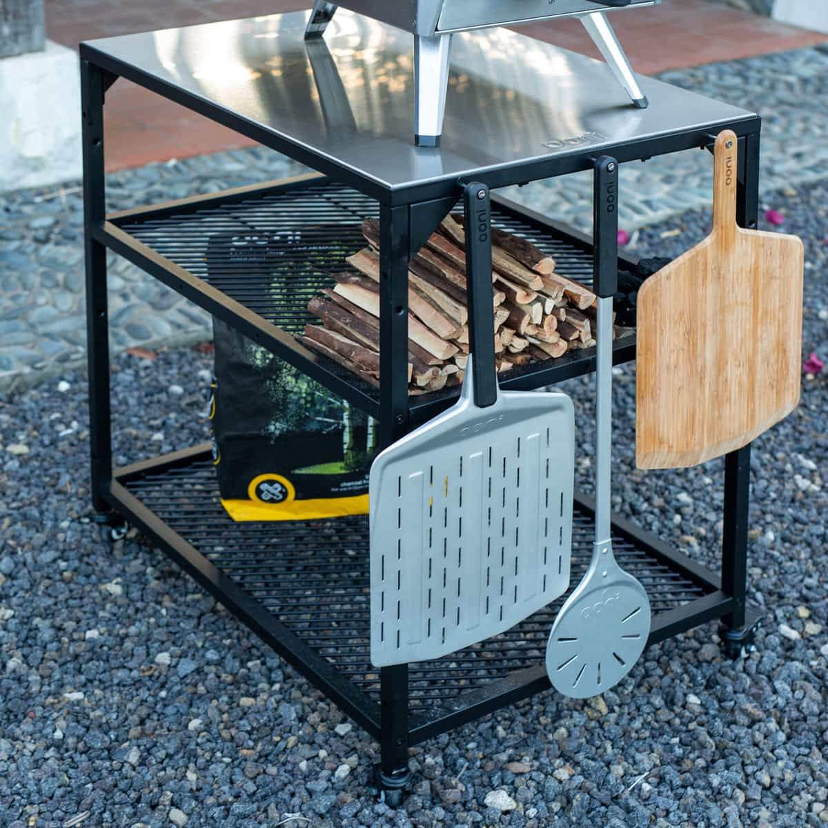 Table inox modulaire Ooni - Taille moyenne - BBQ Québec
