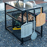Table inox modulaire Ooni - Taille moyenne - BBQ Québec