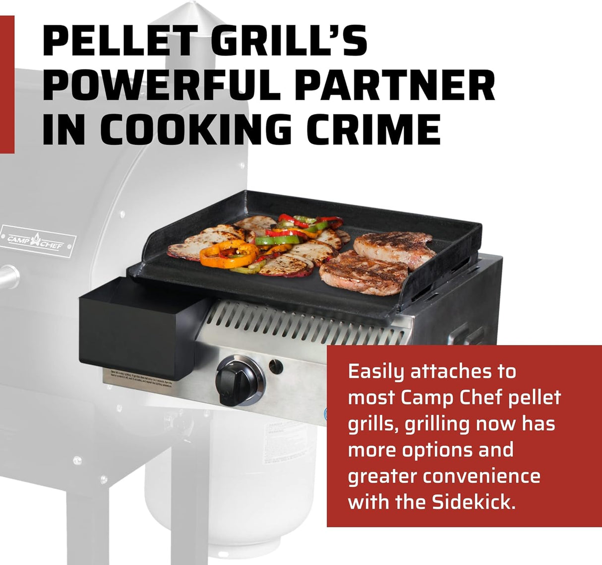 Tablette SideKick 14” PG14 Plancha de Camp Chef - BBQ Québec