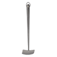Tisonnier en acier inoxydable de couleur titanium BBQ Québec - BBQ Québec
