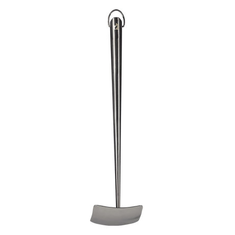 Tisonnier en acier inoxydable de couleur titanium BBQ Québec - BBQ Québec