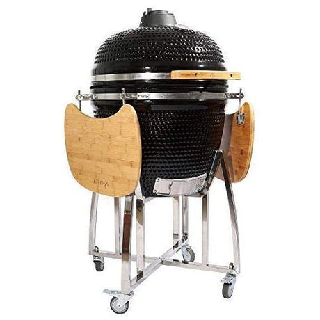 VIEM - 18 - VIEMOI 18", BBQ EN CÉRAMIQUE AU CHARBON DE COULEUR. NOIR - BBQ Québec