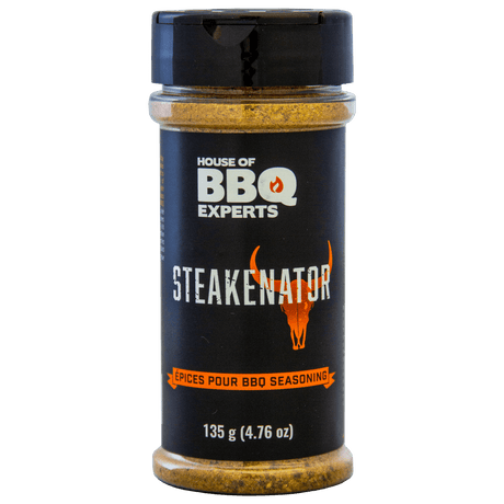 House of BBQ Experts Steakenator spice 135g (4.67 oz) - BBQ Québec
