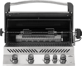 Napoleon Gril encastré Prestige 500 BBQ au gaz naturel avec brûleur arrière infrarouge - BBQ Québec