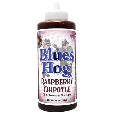 Sauce BBQ chipotle aux framboises 739 ml (25 oz) - BBQ Québec